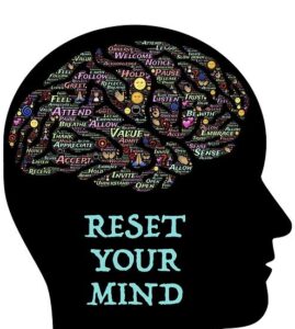 Accept reality, Reset mind, Thoughts