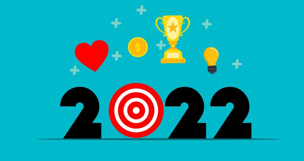 Banner of New year 2022