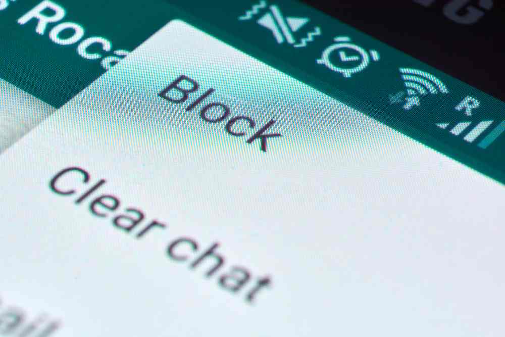 Blocking in Whatsapp