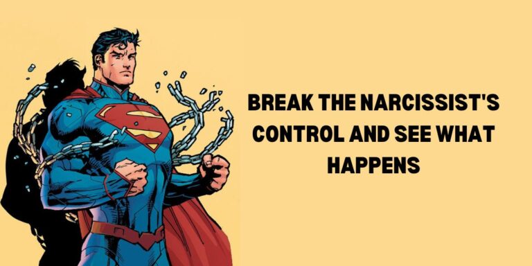 cover image representing, See how narcissists reacts when you break their control