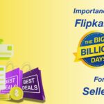 Banner with text indicating the Importance of Big Billion Days for Flipkart Sellers