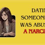 blog banner having text dating someone who was abused by a narcissist